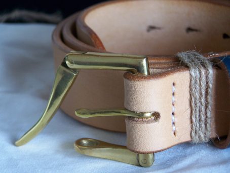 Leather Belt Type V ( Quick Release ) - Image 2
