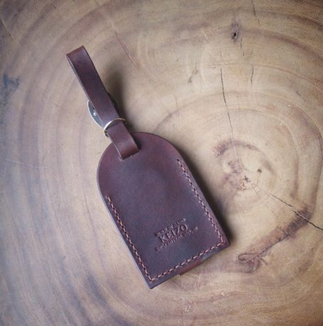 Keizo Luggage Tag / Tanda Pengenal Bagasi Kulit Vegtan. - Image 14