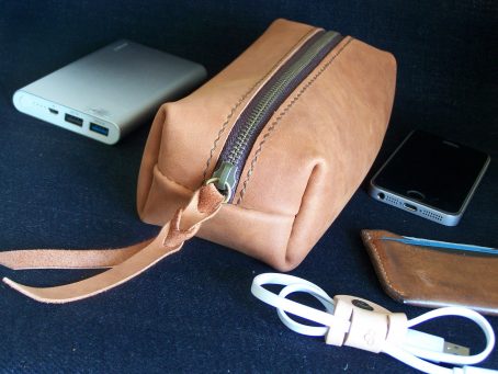 Leather Dopp Kit - Image 7