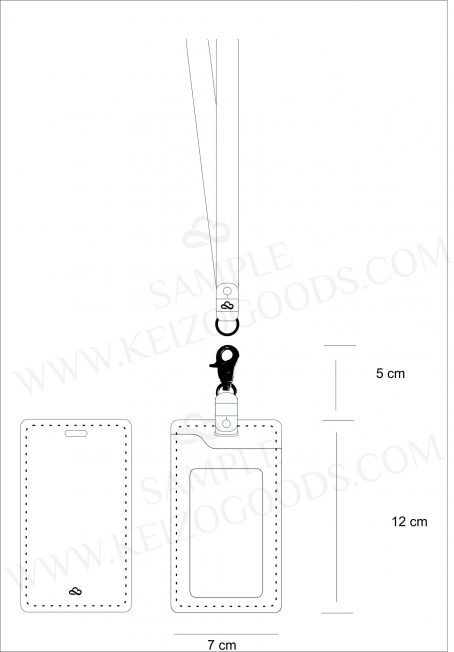 Keizo - Leather ID Card Holder - One Sided 01 - Image 22