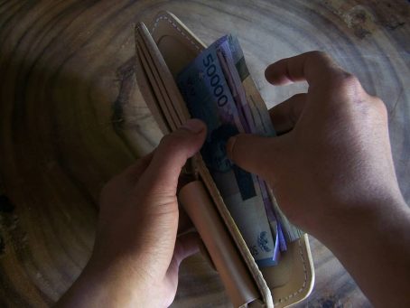 KEIZO - Leather Bifold V - Coin Wallet - Dompet Kulit Vegtan - Image 8