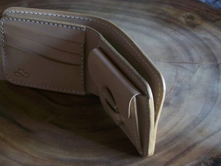 KEIZO - Leather Bifold V - Coin Wallet - Dompet Kulit Vegtan - Image 5