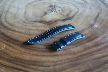 Keizo Leather Watch Strap Padded Profile - Image 4
