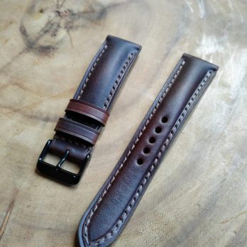 Keizo Leather Watch Strap Padded Profile
