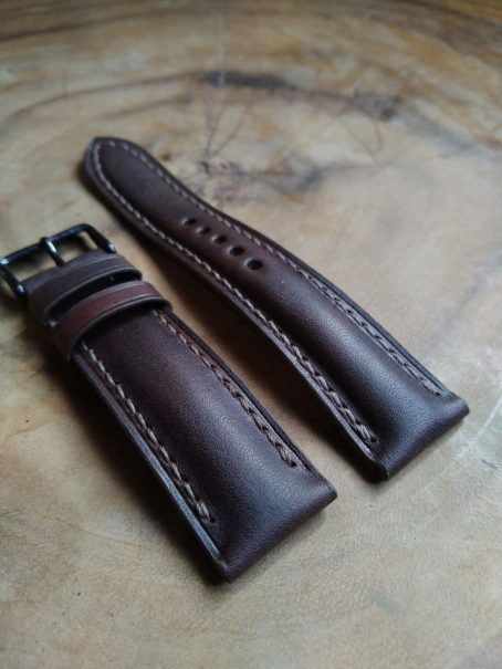Keizo Leather Watch Strap Padded Profile