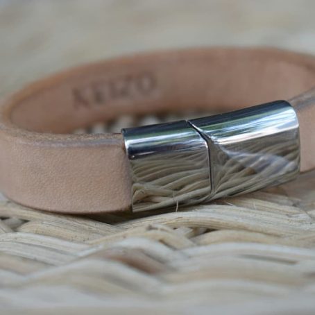 Gelang Kulit Simple VI Magnetic Snap - Image 3