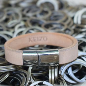 Gelang Kulit Simple VI Magnetic Snap