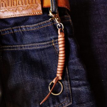 Keizo Leather Keychain IV 