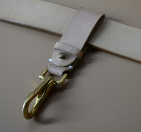 Leather Lanyard III Gantungan Kunci Kulit