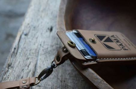Keizo - Leather ID Card Holder Grafir - One Sided - Molded - Image 6