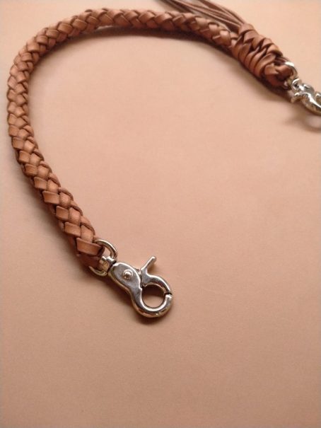 Tali Dompet Wallet Chain VI-01 Kulit Handmade ( 6 Strand ) - Image 3