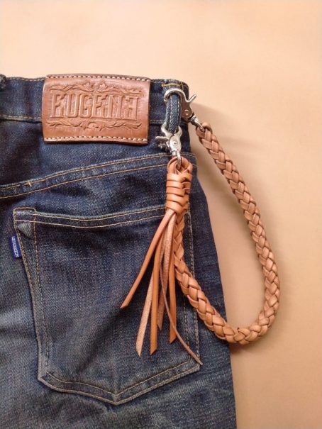 Tali Dompet Wallet Chain VI-01 Kulit Handmade ( 6 Strand )