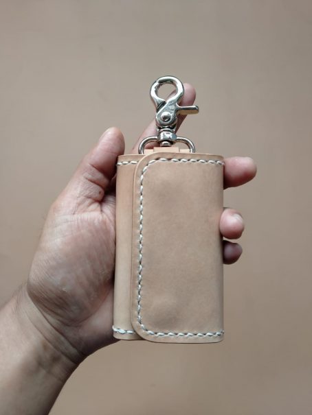 Dompet Kunci Mobil Keywallet Kulit III Vegtan - Image 3