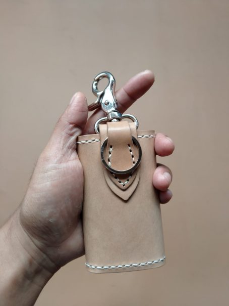 Dompet Kunci Mobil Keywallet Kulit III Vegtan - Image 4