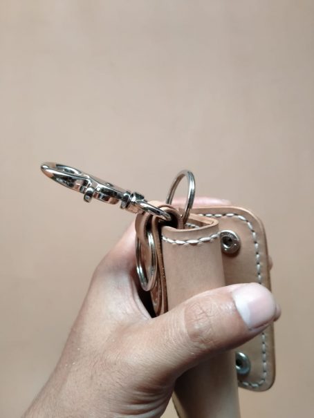 Dompet Kunci Mobil Keywallet Kulit III Vegtan - Image 5