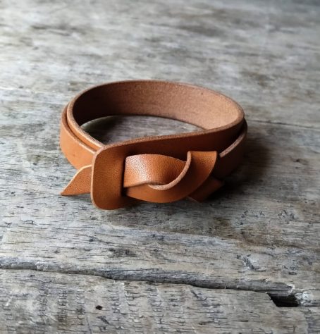 Gelang Kulit Simple X - Image 3