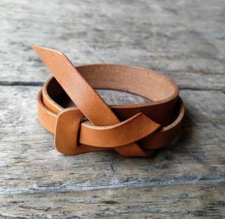 Gelang Kulit Simple X - Image 4
