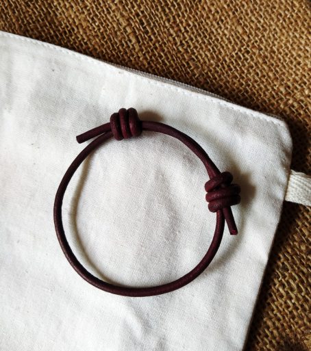 Gelang Kulit Simple IX Simpul - Image 8