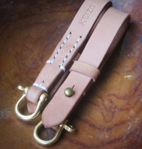 Keizo Leather Lanyard V Gantungan Kunci Kulit - Image 3