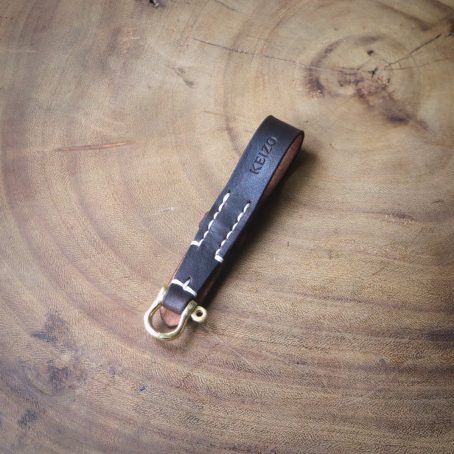 Keizo Leather Lanyard V Gantungan Kunci Kulit - Image 7