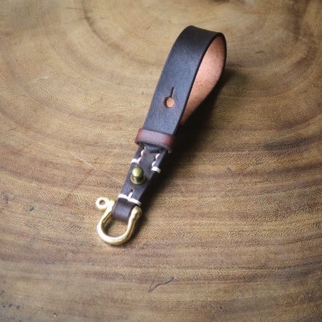 Keizo Leather Lanyard V Gantungan Kunci Kulit - Image 5