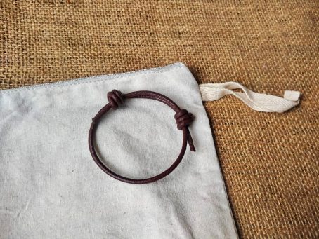 Gelang Kulit Simple IX Simpul - Image 7