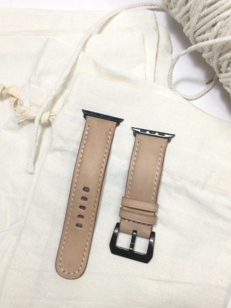 Keizo Apple Leather Watch Straps Seri 3