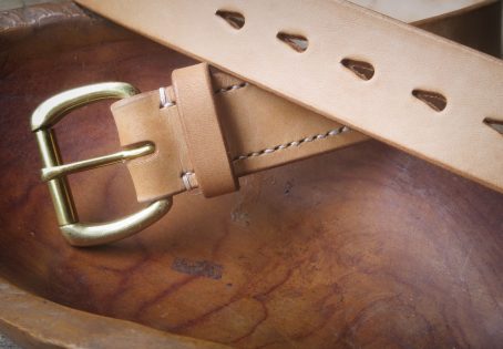 Leather Belt Tipe VII - 02 ( Roller Framed D-Ring ) - Image 6