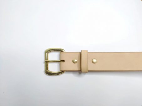 Leather Belt Tipe VII - 02 ( Roller Framed D-Ring ) - Image 2