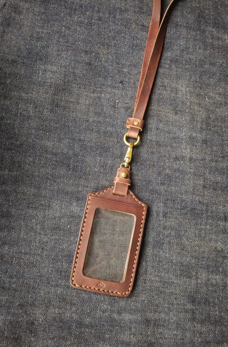Keizo - Leather ID Card Holder - Double Sided 01
