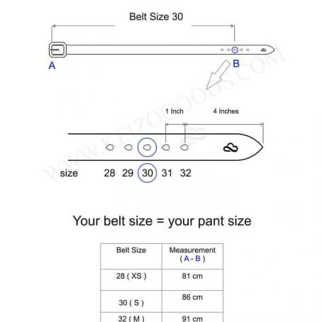 Keizo leather Belt Type II - Image 16