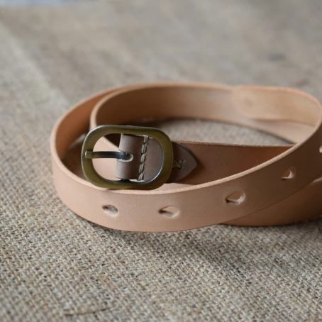 KEIZO Womens Leather Belt Type VI - 01 Sabuk Ikat Pinggang Wanita Kulit Vegtan