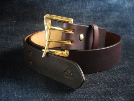 Leather Belt Type V - 04 Quick Release Double Prong - Image 7