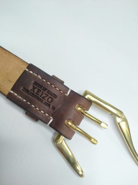 Leather Belt Type V - 04 Quick Release Double Prong - Image 5