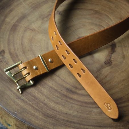 Leather Belt Type V - 04 Quick Release Double Prong - Image 13