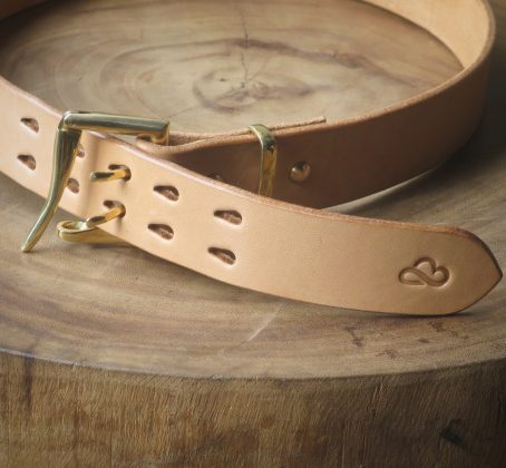 Leather Belt Type V - 04 Quick Release Double Prong - Image 17