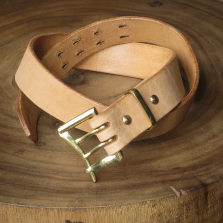 Leather Belt Type V - 04 Quick Release Double Prong - Image 18