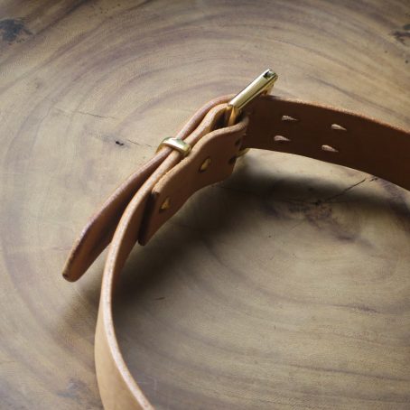 Leather Belt Type V - 04 Quick Release Double Prong - Image 19