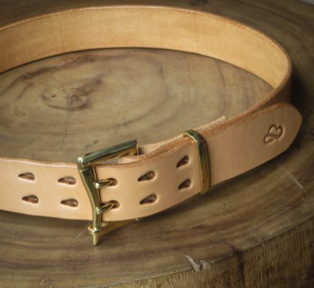 Leather Belt Type V - 04 Quick Release Double Prong - Image 20