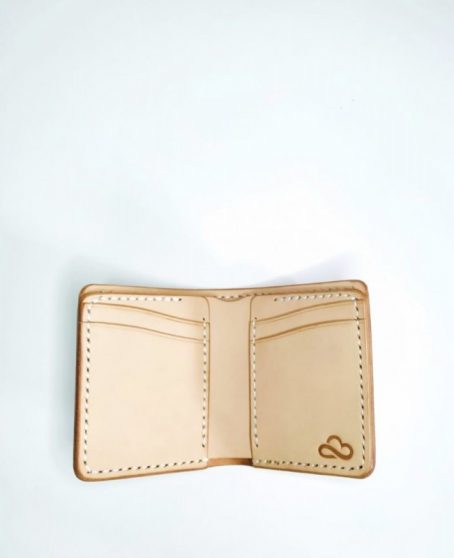 KEIZO Leather Mini Middle Wallet V Dompet Kulit Natural Vegtan