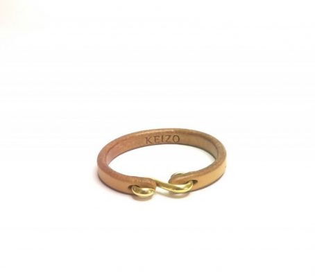 Keizo Leather Bracelets S Brass Hook II - Image 4