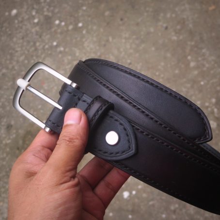 Keizo Ikat Pinggang Kulit Pria Formal Kantor Dress Belt Type VIII-02 - Image 6