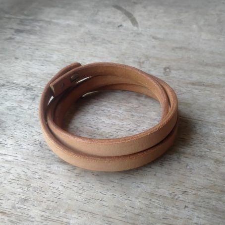 Keizo Leather Bracelets VII Triple Loop Gelang Kulit Asli  Tiga Lilit - Image 4