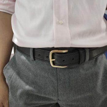 Leather Belt Type VIII  Dress Belt Sabuk Kulit Formal
