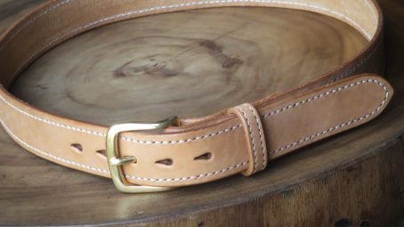 Keizo Leather Belt Stitch Edition - Image 2