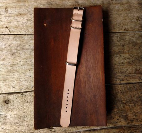 Keizo Nato Zulu Leather Watch Strap Tali Jam Kulit Vegtan - Image 5