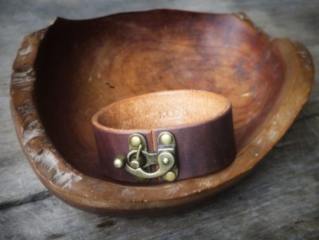 Keizo Leather Bracelets Type XIV Gelang Kulit Vegtan