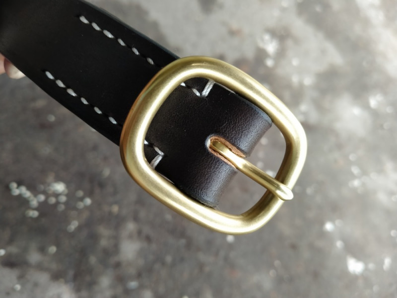 KEIZO Compact Leather Belt Type VI - 07 Sabuk Ikat Pinggang Unisex - Image 8