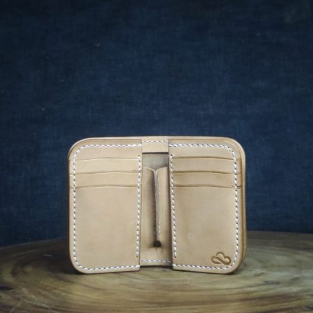 Keizo Middle Leather Wallet II Dompet Kulit Vegtan Vertikal - Image 2