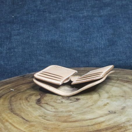 Keizo Middle Leather Wallet II Dompet Kulit Vegtan Vertikal - Image 4